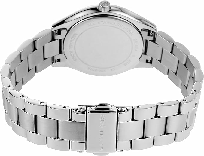 Michael Kors Mini Slim Runway Silver Dial Women's Watch MK3514