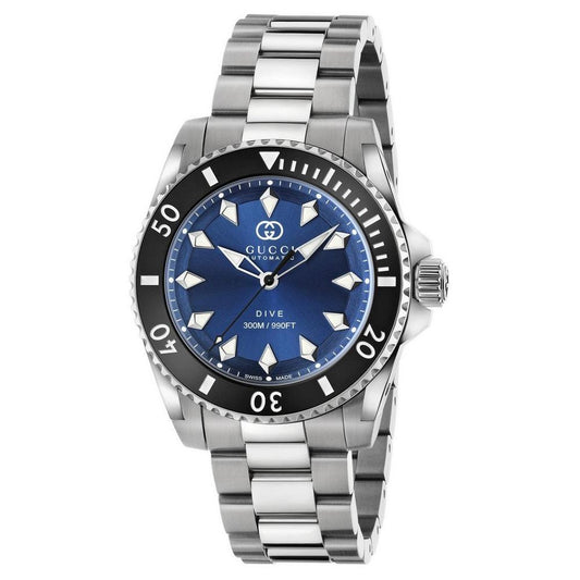 Gucci Dive Automatic Men's Blue Dial Watch YA136362