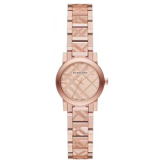 Burberry The City Engraved Check Women's Watch BU9235