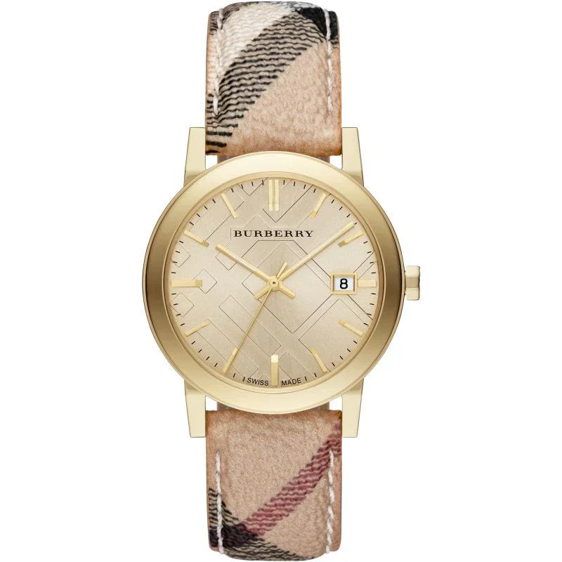 Burberry's The City Haymarket Yellow Gold Women's Watch